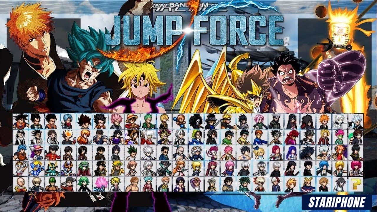 mugen download with all anime characters