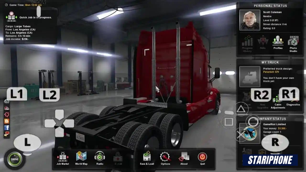 american truck simulator apk + obb download for android