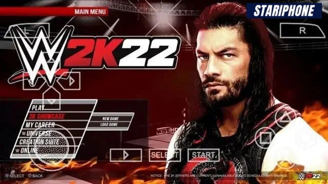 WWE 2k22 PPSSPP - PSP Iso Save Data Textures Download Android 