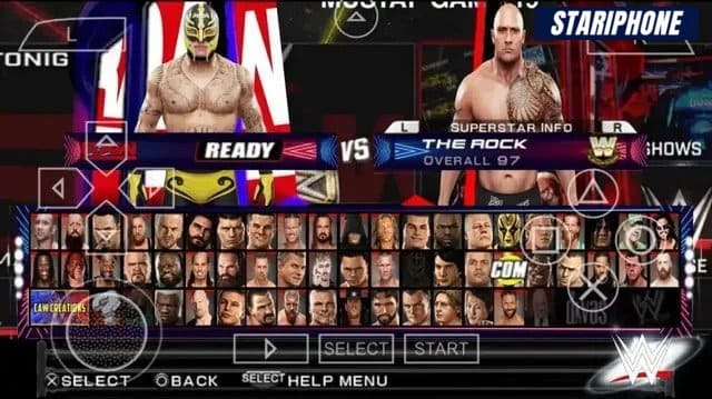 WWE 2k22 PPSSPP Download ISO Highly Compressed Game For Android